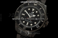 Rolex Deepsea Sea-Dweller Pro-Hunter Rolex 3135 Automatic Movement Full PVD with Black Dial and Small Calendar