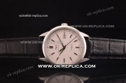 IWC Ingenieur St.Laurens Vintage Swiss ETA 2824 Automatic Steel Case with White Dial and Black Leather Strap