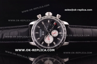 Chopard Mille Miglia Jacky ICKX Edition Automatic Steel Case with Black Dial and Black Leather Strap