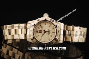 Tag Heuer Aquaracer Swiss Quartz Movement Full Steel with Silver Dial and Stick Markers - Lady Model