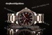 Patek Philippe Aquanaut Miyota 9015 Automaitc Full Steel with Brown Dial and Stick/Numeral Markers (BP)