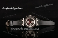 Audemars Piguet Royal Oak Offshore Jarno Trulli Limited Edition Swiss Valjoux 7750 Automatic Forged Carbon Case with Grey Dial Stick Markers and Black Rubber Strap - 1:1 Original (JF)