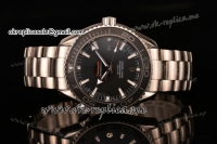 Omega Planet Ocean Clone Omega 8500 Automatic Full Steel with Black Dial and Stick Markers (EF)