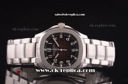 Patek Philippe Aquanaut Asia 2824 Automatic Movement Full Steel with Sorrel Grid Dial and White Arabic Numerals