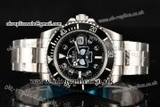 Rolex Submariner Asia 2813 Automatic Steel Case with Black Dial Skull Markers and Black Bezel