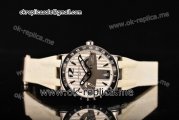 Ulysse Nardin El Toro / Black Toro Asia Automatic Steel Case with White Dial Stick Markers and White Rubber Strap