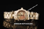 Tag Heuer Aquaracer Swiss Quartz Movement Full Steel with Pink MOP Dial and Stick Markers - Lady Model