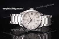 Omega Seamaster Aqua Terra 150 M Co-Axial Clone 8500 Automatic Full Steel with White Dial Stick Markers (EF)