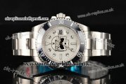 Rolex Submariner Asia 2813 Automatic Full Steel with White Dial and Skull Markers