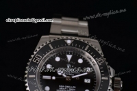 1:1 Rolex Sea-Dweller Deepsea Clone Rolex 3135 Automatic Steel Case with Black Dial White Markers and Steel Bracelet