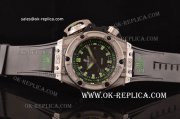 Hublot King Power Oceanographic Swiss ETA 2836 Automatic Steel Case with Black Dial and Stick Markers