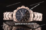 TAG Heuer Link 200 M Chronograph Quartz Full Steel with Black Dial and Silver Stick Markers