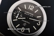 Panerai Luminor Marina Swiss Quartz Movement Steel Case with Black Dial and White Markers