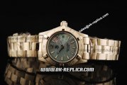 Tag Heuer Aquaracer Swiss Quartz Movement Full Steel with Grey MOP Dial and Stick Markers - Lady Model