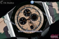 Audemars Piguet Royal Oak Offshore 2018 SIHH "Combat" Clone AP Calibre 3126 Automatic Steel Case with Apricot Dial Stick Markers and Camouflage Rubber Strap -1:1 Original (JF)
