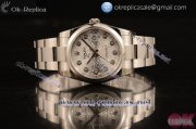 Rolex Datejust II Miyota 9015 Automatic Steel Case Silver Dial Stainless Steel Bracelet Diamonds Markers (AAAF)