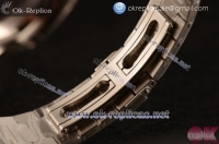 Patek Philippe Nautilus Jumbo Miyota 9015 Automatic Steel Case White Dial Stainless Steel Bracelet Stick Markers - 1:1 Original