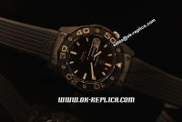 Tag Heuer Aquaracer 500 Meters 1:1 Original Swiss ETA 2836 Automatic Titanium Case with Black Dial and Black Rubber Band