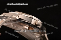Audemars Piguet Royal Oak 41mm Clone AP Calibre 3120 Automatic Steel Case with White Dial Stick Markers and Steel Bracelet - 1:1 Original (JF)