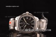 Patek Philippe Aquanaut Asia 4813 Automatic Movement Full Steel with Black Dial